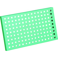 トラスコ中山 TRUSCO イーグル バーディワゴン用 側面パンチングパネル D400 ヤンググリーン EGW-PN400S-YG 1枚（直送品）