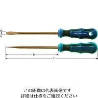 Ampco Ampcoスイス 防爆スクリュードライバーマイナス 5x80mm GF0508B 1本 102-6449（直送品）