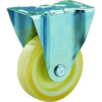 トラスコ中山 TRUSCO ハイテンプレス製ナイロンウレタン車 固定金具付 130パイ HTTUK-130A 1個 116-3585（直送品）