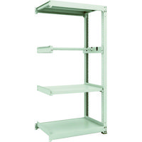 TRUSCO スチールラック M3型中量棚 W900XD571XH1800 パイプ1段 連結 M3-6363P1B 1台(1個)（直送品）