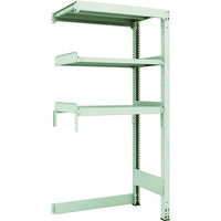 TRUSCO スチールラック M3型中量棚 下段開放型 W900XD571XH1800 3段 連結 M3-SB6363B 1セット(1個)（直送品）