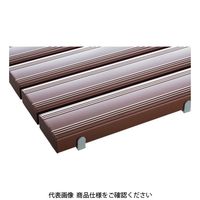 テラモト 抗菌安全スノコ(完成品)400×1800mm 茶 MR-093-314-4 1枚 114-1345（直送品）