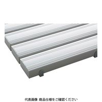 テラモト 抗菌安全スノコ(完成品)400×1800mm 灰 MR-093-314-6 1枚 114-1346（直送品）
