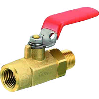 オンダ製作所 ミニチュアボールバルブMR2型 Rc1/8 × R1/8 MR2-06 1個 116-2072（直送品）