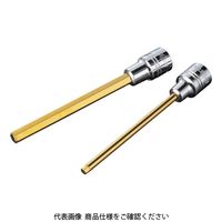 京都機械工具 ネプロス 6.3sq.ロングヘキサゴンビットソケット 対辺寸法3mm 全長79.7mm NBT2-03L 1個（直送品）