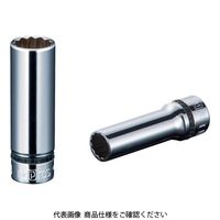 京都機械工具 ネプロス インチ 9.5sq.ディープソケット(十二角)3/8inch NB3L-3/8W 1個 114-6756（直送品）