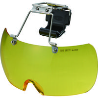 トーヨーセーフティ トーヨーセフティ 帽子取付用メガネ イエロー NO.1400-Y 1個 114-1720（直送品）