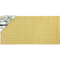 光 パンチングボード 無地(MDF) 600X300X3mm PGBDN-3060 1枚 113-5947（直送品）