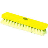 ニューウェルブランズ・ジャパン ラバーメイド デッキブラシ ポリプロピレンタイプ RM9B36YL 1個 114-3286（直送品）