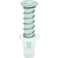 トラスコ中山 TRUSCO ミカドスプリングハンガー 4分 白 10個入 SH-4055-10P-W 1パック(10個) 116-2240（直送品）