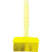 トラスコ中山 TRUSCO シリコン刷毛 刷毛幅100mm 黄 SLH-100-Y 1本 115-6795（直送品）