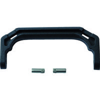 トラスコ中山 TRUSCO プロテクターツールケースTAK13SM用ハンドル 黒 TAK13SM-HDBK 1セット 115-1535（直送品）