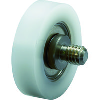 トラスコ中山 TRUSCO 樹脂ベアリング Eシリーズ フラットタイプ六角穴 外径26mm M5 TEFS2608M5 1個（直送品）