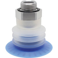 日本ピスコ PISCO 包装袋用真空パッド直付型40度3段G1/4球面型 VPE50PBS43-G2-FS 1個 114-1521（直送品）