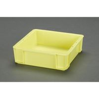 エスコ 340x330x101mm/ 8.4L コンテナ(黄) EA506AF-20 1セット(3個)（直送品）
