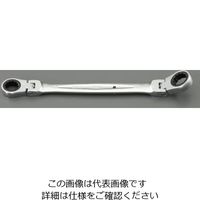 エスコ 9/16”x 5/8” ラチェットめがね(首振型) EA614HS-43 1本（直送品