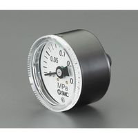 エスコ R1/4”/0ー0.2MPa 圧力計 EA729A-21 1セット(3個)（直送品）