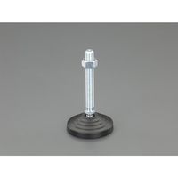 エスコ φ80mm/M16x108mm アジャスターベース(首振り) EA949HA-410 1セット(4個)（直送品）