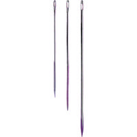 クロバー 革針 3本入 57-381 1セット 114-9935（直送品）