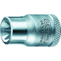 GEDORE 【売切廃番】 ソケット 3/8 E型トルクス E10 TX30 6250780 1個 114-5583（直送品）