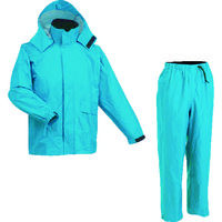 前垣 AP600透湿レインスーツ エメラルド Sサイズ AP600 EMRD S 1着 114-7648（直送品）