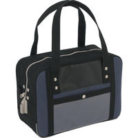 三栄産業 SANEI 帆布メール用ボストン(S)SEDー1錠付 紺 BTS-SED-03 1個 114-1887（直送品）