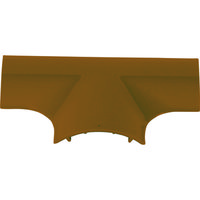 トラスコ中山 TRUSCO 配線カバーコネクターフタ Tタイプ 幅60 TRD60T-BN 1個 114-1799（直送品）