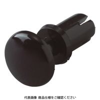 トラスコ中山 プッシュリベット 板厚1.0~2.0mm 穴径3.1Φ 長さ3.5 黒 TPR3035-BK 1袋(50個) 115-7043
