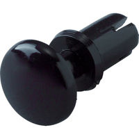 TRUSCO プッシュリベット 板厚3.0~4.0mm 穴径3.1Φ 長さ5.5 黒 50個入 TPR3055-BK 1袋(50個)（直送品）