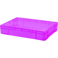 トラスコ中山 TRUSCO TTC2型コンテナ 透明レッド TTC-2-R 1個 123-1571（直送品）