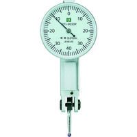 新潟精機 SK ダイヤルインジケータ 測定範囲0ー0.8mm 最小表示0.01mm 測定子:ルビー WTI-8030R 1個（直送品）