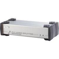 ATEN ビデオ分配器 DVI / 1入力 2出力 オーディオ /シングルリンク対応 VS162 1台 115-2287（直送品）