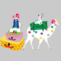 東京ステッカー ウォールステッカー ホラグチカヨ「ディパーチャーデイズAー1」SS TSー0054ーASSー1 （直送品）