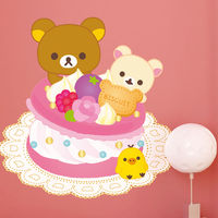 東京ステッカー ウォールステッカー 大判 人気 リラックマ「スイーツ_012」S TSー0095ーAS （直送品）