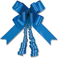 シモジマ リボンボウ 15mm巾 ロイヤル 50本入 001410012 1セット(20箱)（直送品）