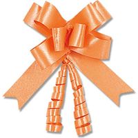 シモジマ リボンボウ 22mm巾 オレンジ 50本入 001410111 1セット(20箱)（直送品）