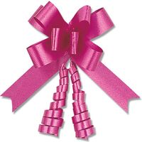 シモジマ リボンボウ 22mm巾 ローズ 50本入 001410172 1セット(20箱)（直送品）