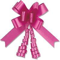 シモジマ リボンボウ 36mm巾 ローズ 50本入 001410272 1セット(20箱)（直送品）