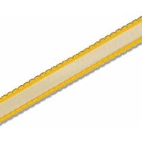 シモジマ HEIKO ピコットリボン 15×20 キイロ 001411702 1セット(1巻入×4巻 合計4巻)（直送品）