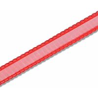 シモジマ HEIKO ピコットリボン 15×20 アカ 001411706 1セット(1巻入×4巻 合計4巻)（直送品）