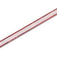 シモジマ シースルーリボン 18×30 アカ 001412105 1セット(6巻)（直送品）