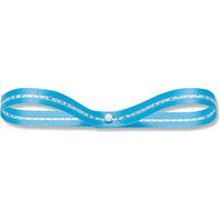 東京リボン 33111 グリッターWサテン #10ライトブルー 001419102 1セット(4巻)（直送品）