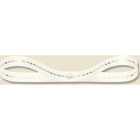 東京リボン 33111 グリッターWサテン #56アイボリー 001419108 1セット(4巻)（直送品）