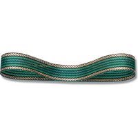 シモジマ ラインカールリボン 9×20 グリーン 001419302 1セット(4巻)（直送品）