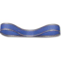 シモジマ ラインカールリボン 9×20 ネイビー 001419303 1セット(4巻)（直送品）