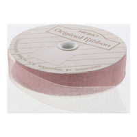 シモジマ HEIKO オーガンジーリボン 18×15 サーモン 001420517 1セット(1巻入×4巻 合計4巻)（直送品）