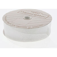 シモジマ HEIKO オーガンジーリボン 24×15 シロ 001420601 1セット(1巻入×4巻 合計4巻)（直送品）