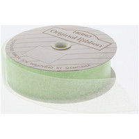 シモジマ HEIKO オーガンジーリボン 24×15 ヒワ 001420608 1セット(1巻入×4巻 合計4巻)（直送品）