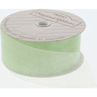 シモジマ HEIKO オーガンジーリボン 36×15 ヒワ 001420708 1セット(1巻入×4巻 合計4巻)（直送品）