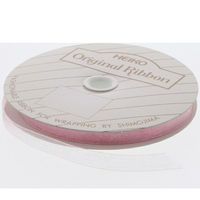 シモジマ HEIKO オーガンジーリボン 7×15 ピンク 001421702 1セット(1巻入×6巻 合計6巻)（直送品）